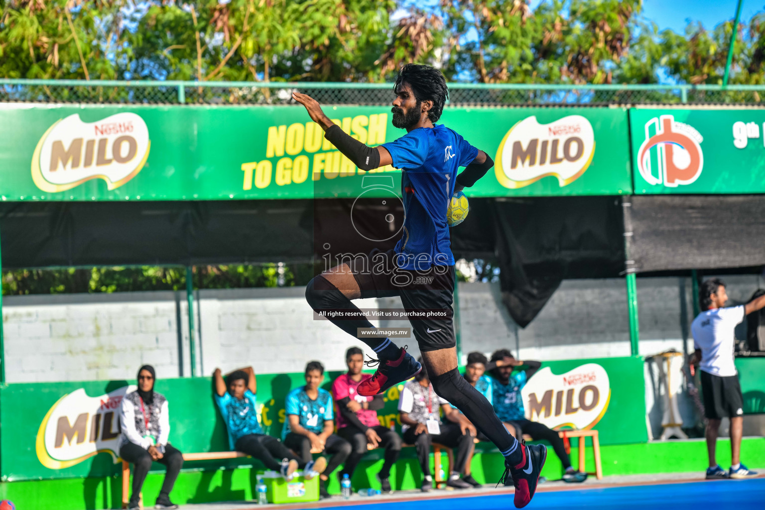 Milo 9th Handball Maldives Championship 2022 Day 2 held in Male', Maldives on 18th October 2022 Photos By: Nausham Waheed /images.mv