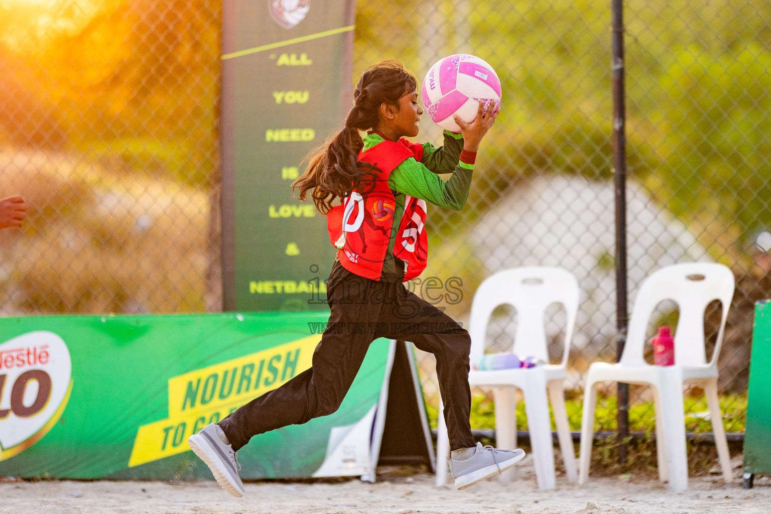 Day 2 of MILO Netball Fest 2025 was held in Cental Park, Hulhumale', Maldives on Friday, 21st November 2025. Photos: Areef Adam/ images.mv
