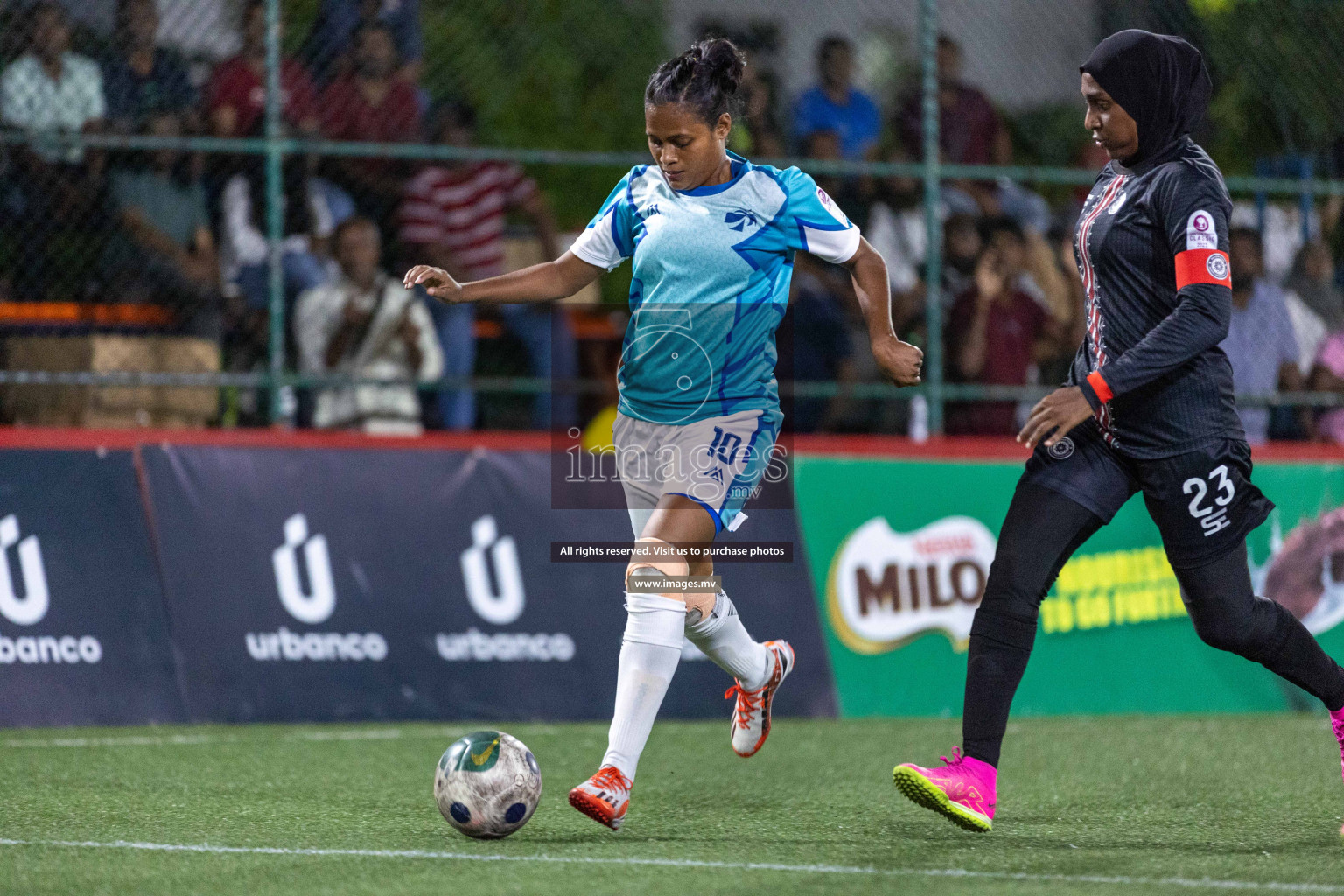 Prison Club vs Team MACL in Eighteen Thirty 2023 Classic held in Hulhumale, Maldives, on Monday, 14th August 2023. Photos: Nausham Waheed / images.mv