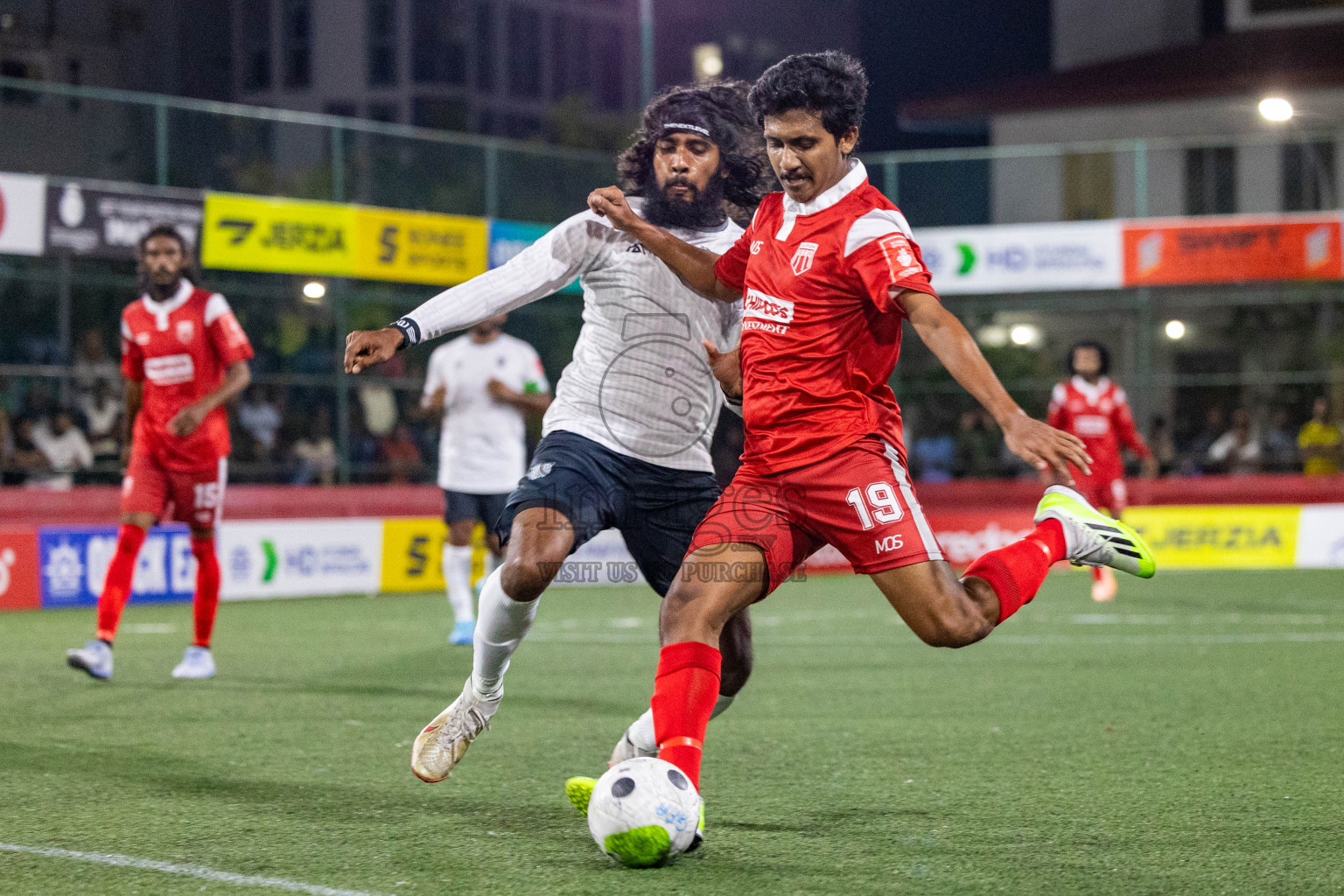 Th Vilufuhsi vs Th Buruni in Day 3 of Golden Futsal Challenge 2024 was held on Wednesday, 17th January 2024, in Hulhumale', Maldives
Photos: Ismail Thoriq / images.mv