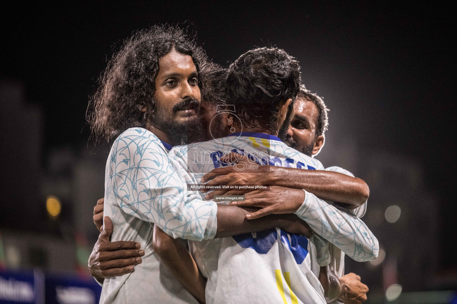 Prison Club vs MACL in the Quarter Finals of Club Maldives 2021 held at Hulhumale;, on 12th December 2021 Photos: Nausham / images.mv