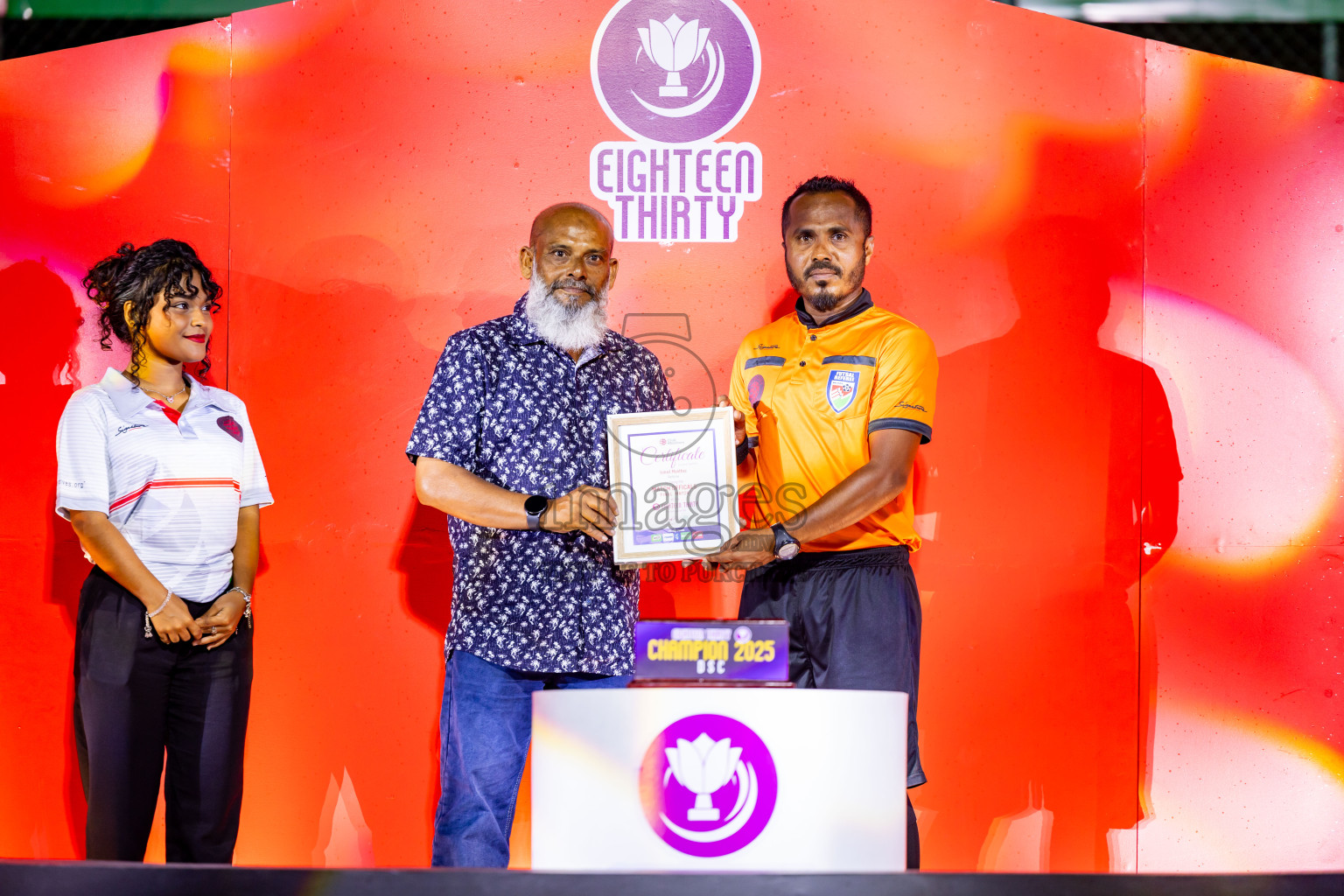 Dhivehi Sifainge Club vs Port Recreation Club in Final of Club Maldives Cup Eighteen Thirty 2025 was held in Rehendi Futsal Ground, Hulhumale', Maldives on Friday, 26th September 2025. Photos: Nausham Waheed  / images.mv