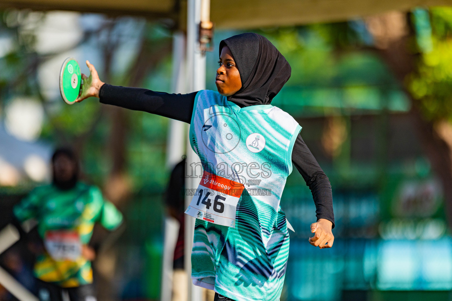 Day 2 of Inter-school Athletics Championship 2025 held in Ekuveni Synthetic Track, Male', Maldives on Tuesday, 07th October 2025. Photos by: Areef Adam / Images.mv