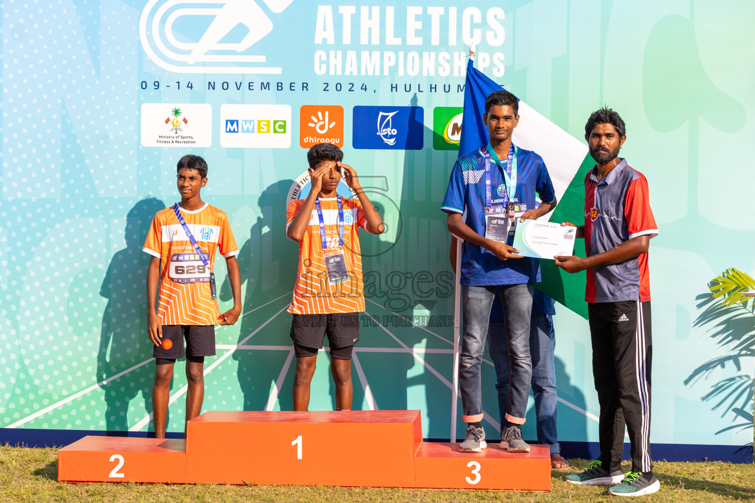 MWSC Interschool Athletics Championships 2024 - Day 3
Day 3 of MWSC Interschool Athletics Championships 2024 held in Hulhumale Running Track, Hulhumale, Maldives on Monday, 11th November 2024. Photos by: Ismail Thoriq / Images.mv