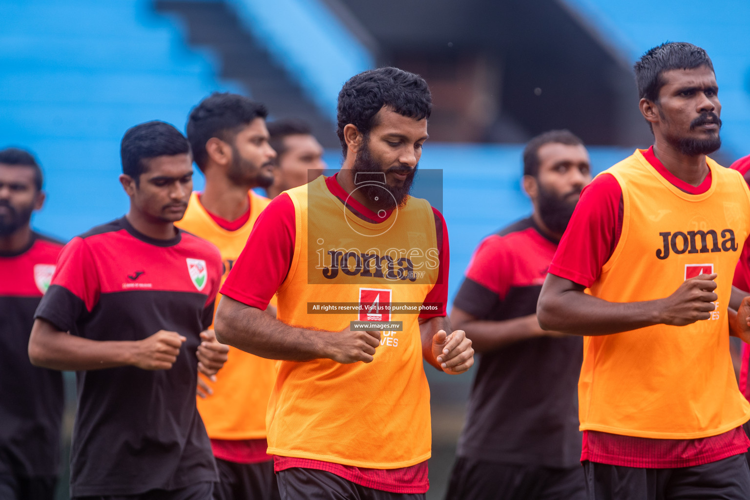 SAFF Championship training session of Team Maldives in Bangalore on Tuesday, 21st June 2023. Photos: Nausham Waheed / images.mv