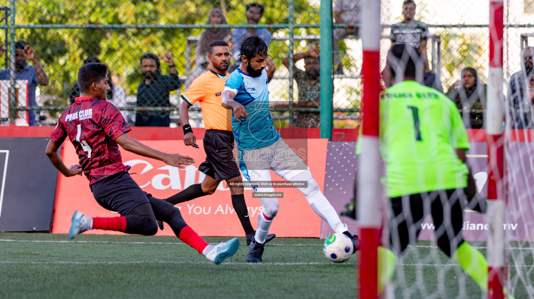 MACL vs Police Club in Club Maldives Cup 2023 held in Hulhumale, Maldives, on Saturday, 22nd July 2023. Photos: Hassan Simah / images.mv