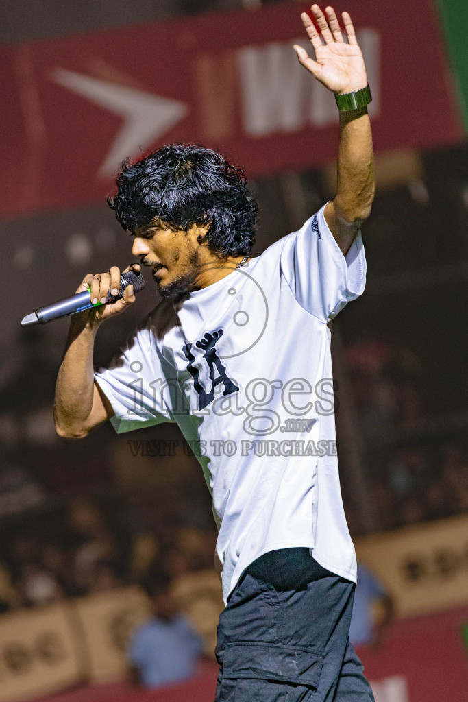 Road Recreation Club vs Club Combination SC Eydhafushi in Kings Cup Final of Club Maldives 2025 was held in Rehendhi Futsal Ground, Hulhumale', Maldives on Tuesday, 9th September 2025. Photos: Areef Adam / images.mv