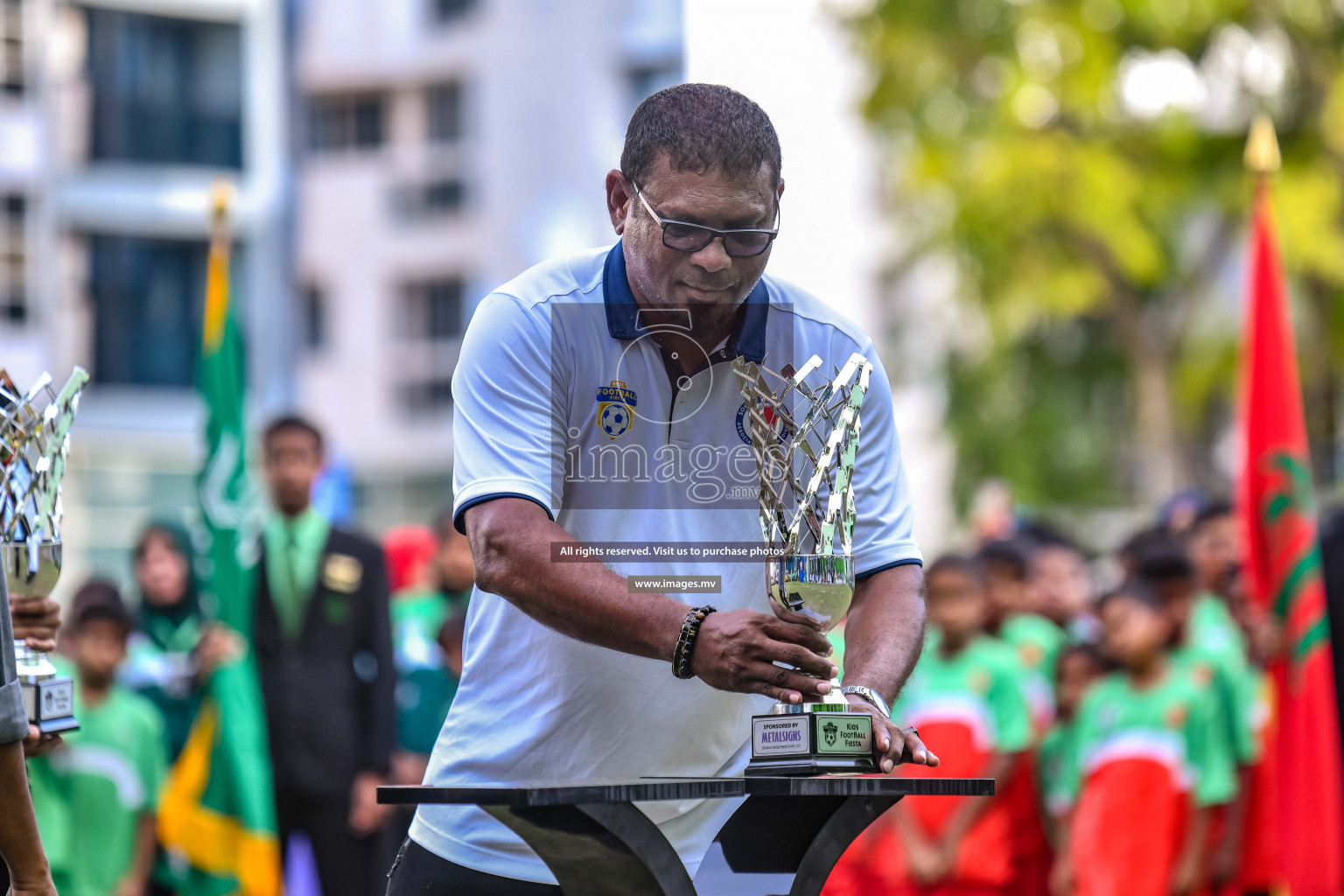 Day 1 of Milo Kids Football Fiesta 2022 was held in Male', Maldives on 19th October 2022. Photos: Nausham Waheed/ images.mv