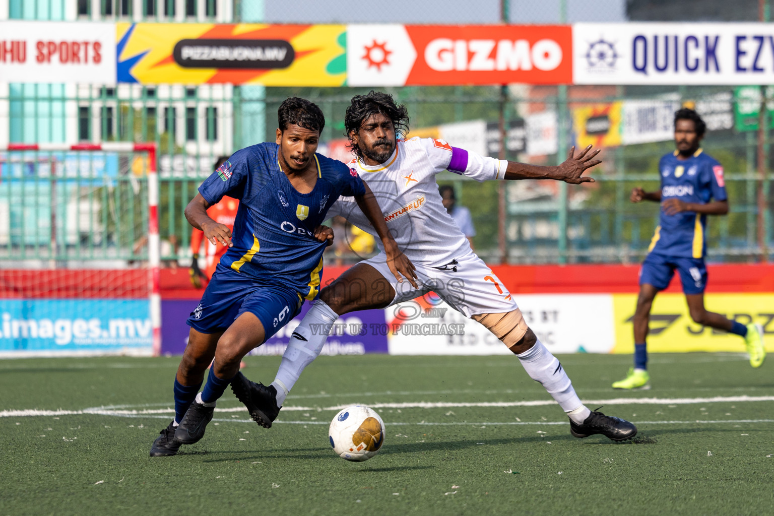 B Eydhafushi vs B Thulhaadhoo in Day 13 of Golden Futsal Challenge 2025 was held on Friday, 17th January 2025, in Hulhumale', Maldives 
Photos: Hassan Simah / images.mv