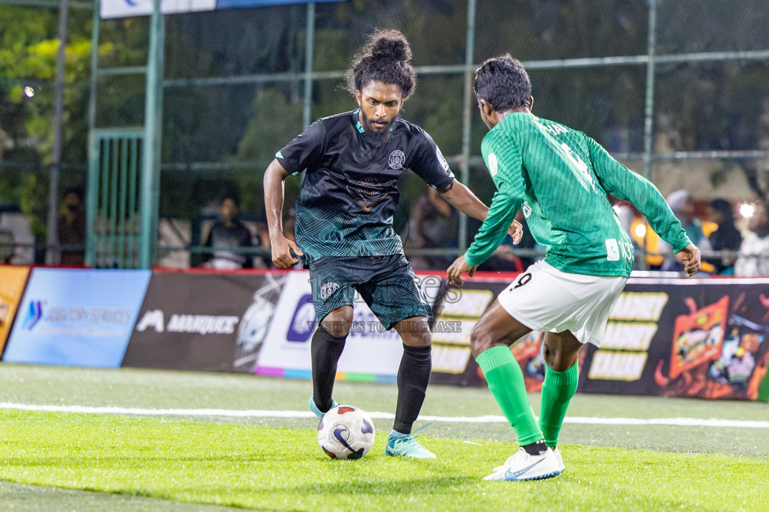 SDFC VS TEAM BADHAHI in Club Maldives Classic 2024 held in Rehendi Futsal Ground, Hulhumale', Maldives on Monday, 9th September 2024. Photos: Nausham Waheed / images.mv