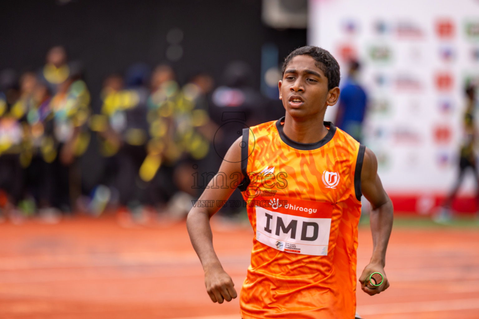 Day 6 of Inter-school Athletics Championship 2025 held in Ekuveni Synthetic Track, Male', Maldives on Sunday, 12th October 2025. Photos by: Ismail Thoriq / Images.mv