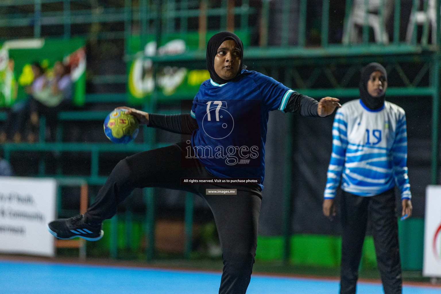 Quarter Final of 7th Inter-Office/Company Handball Tournament 2023, held in Handball ground, Male', Maldives on Friday, 20th October 2023 Photos: Nausham Waheed/ Images.mv