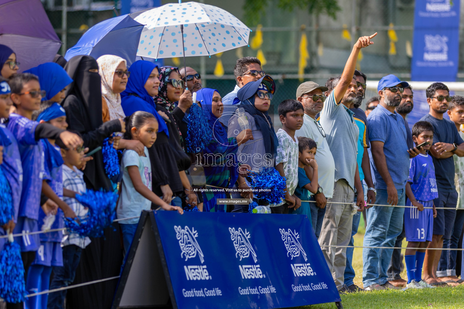 Day 4 of Nestle Kids Football Fiesta, held in Henveyru Football Stadium, Male', Maldives on Saturday, 14th October 2023
Photos: Ismail Thoriq / images.mv