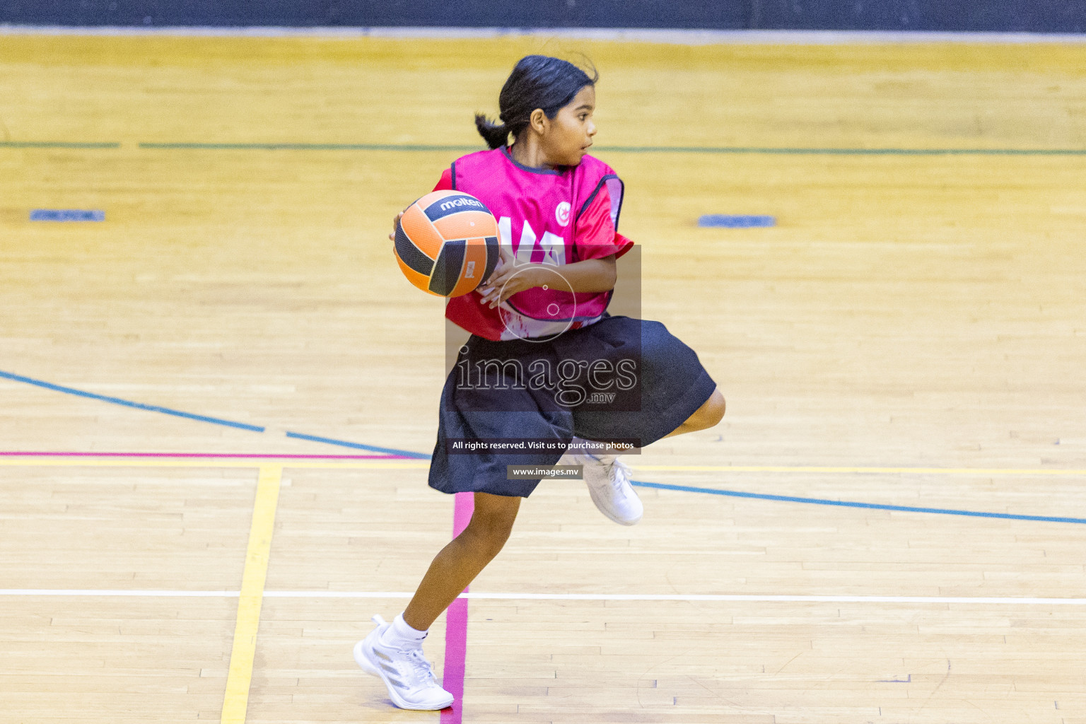 Day5 of 24th Interschool Netball Tournament 2023 was held in Social Center, Male', Maldives on 31st October 2023. Photos: Nausham Waheed / images.mv