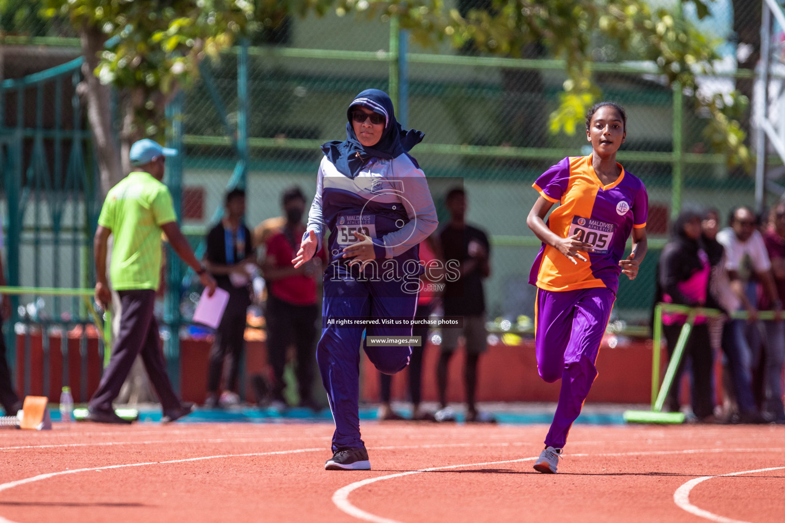 Day 4 of Inter-School Athletics Championship held in Male', Maldives on 26th May 2022. Photos by: Maanish / images.mv