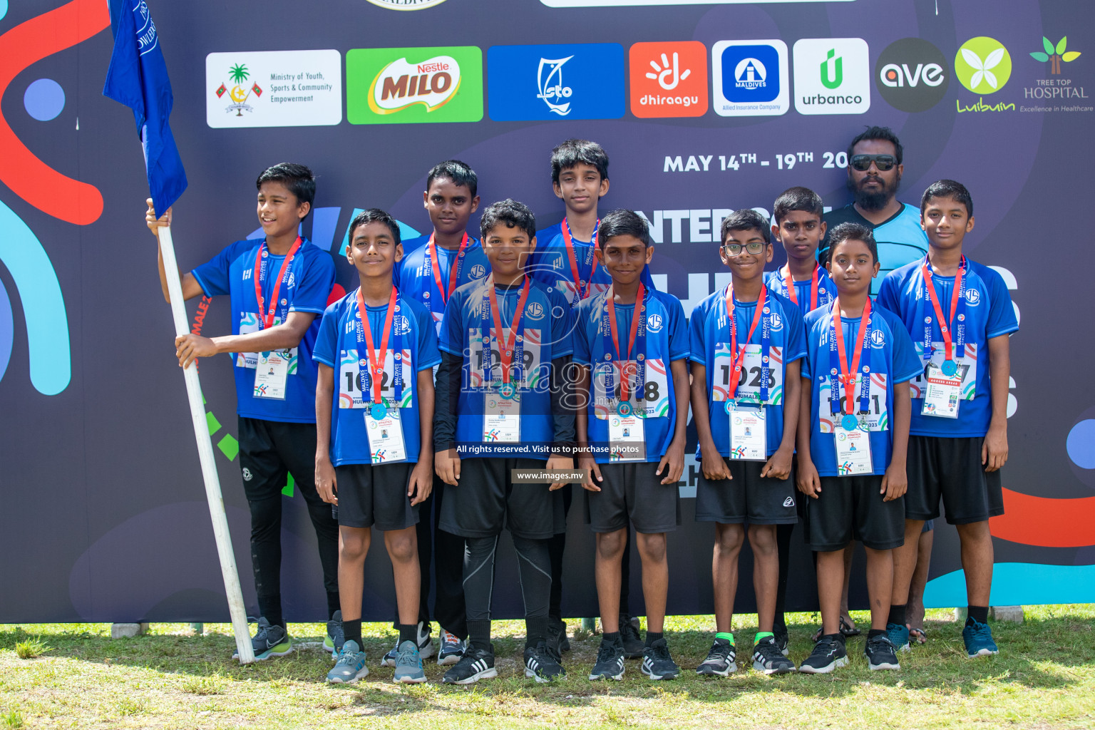 Day four of Inter School Athletics Championship 2023 was held at Hulhumale' Running Track at Hulhumale', Maldives on Wednesday, 18th May 2023. Photos:  Nausham Waheed / images.mv