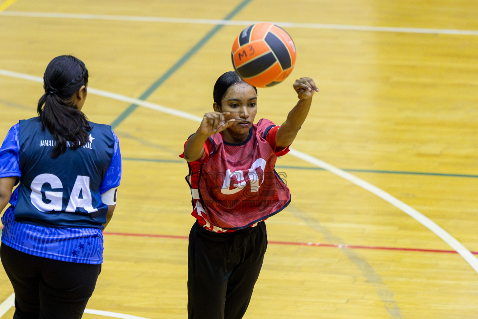 Day 2 of 25th Inter-School Netball Tournament was held in Social Center at Male', Maldives on Saturday, 10th August 2024. Photos: Nausham Waheed/ Mohamed Mahfooz Moosa / images.mv