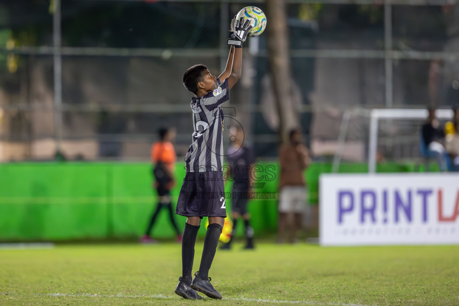 Dhivehi Youth League 2024 - Day 1. Matches held at Henveiru Stadium on 21st November 2024 , Thursday. Photos: Shuu Abdul Sattar/ Images.mv