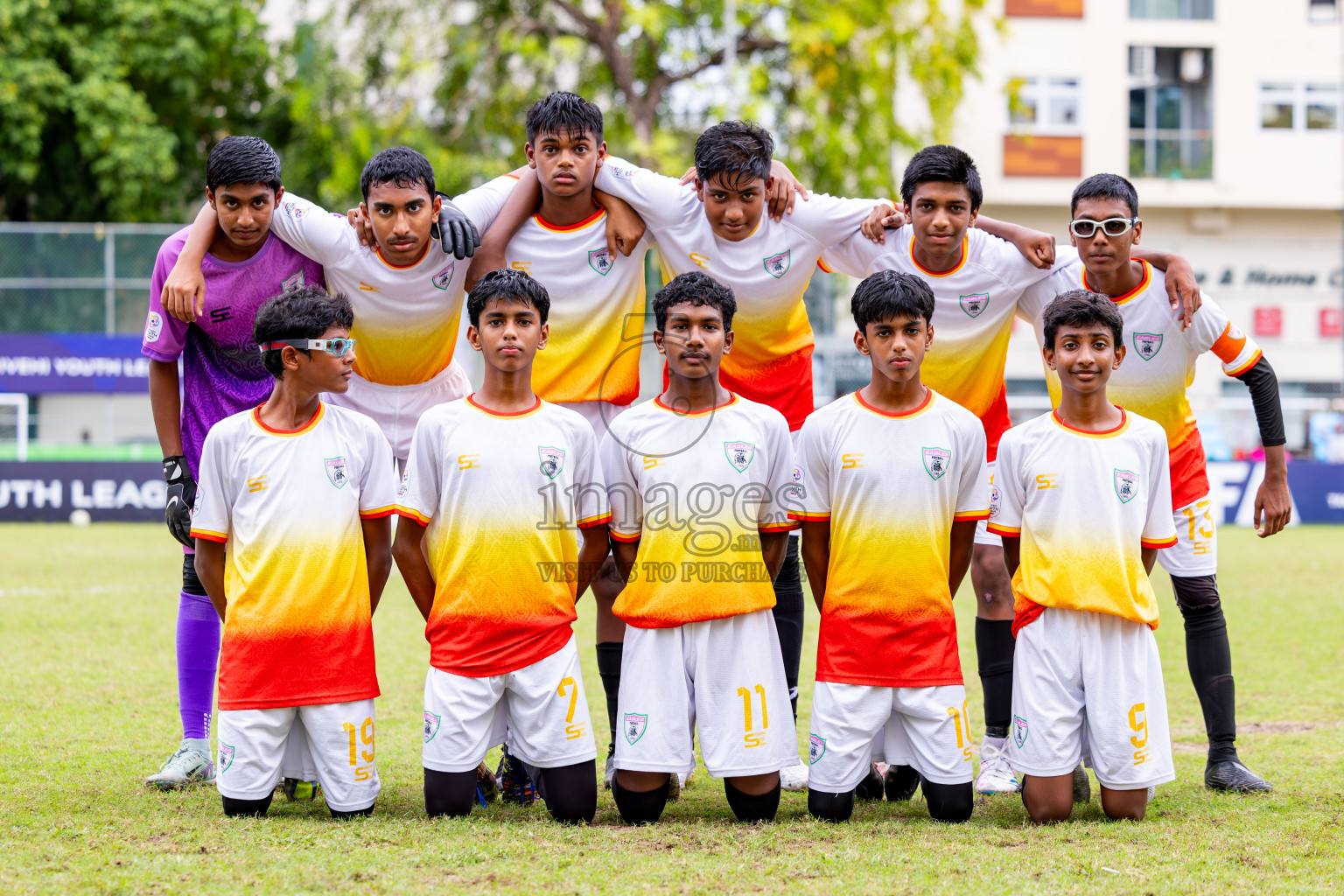 Club Eagles vs United Victory (U14) in Day 11 of Dhivehi Youth League 2024 held at Henveiru Stadium on Tuesday, 17th December 2024. Photos: Nausham Waheed / Images.mv