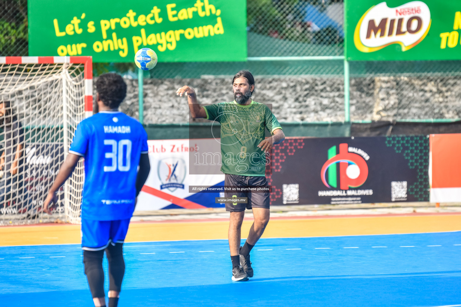 Day 11 of Milo 6th Inter Office Handball Tournament 2022 - Photos by Nausham Waheed