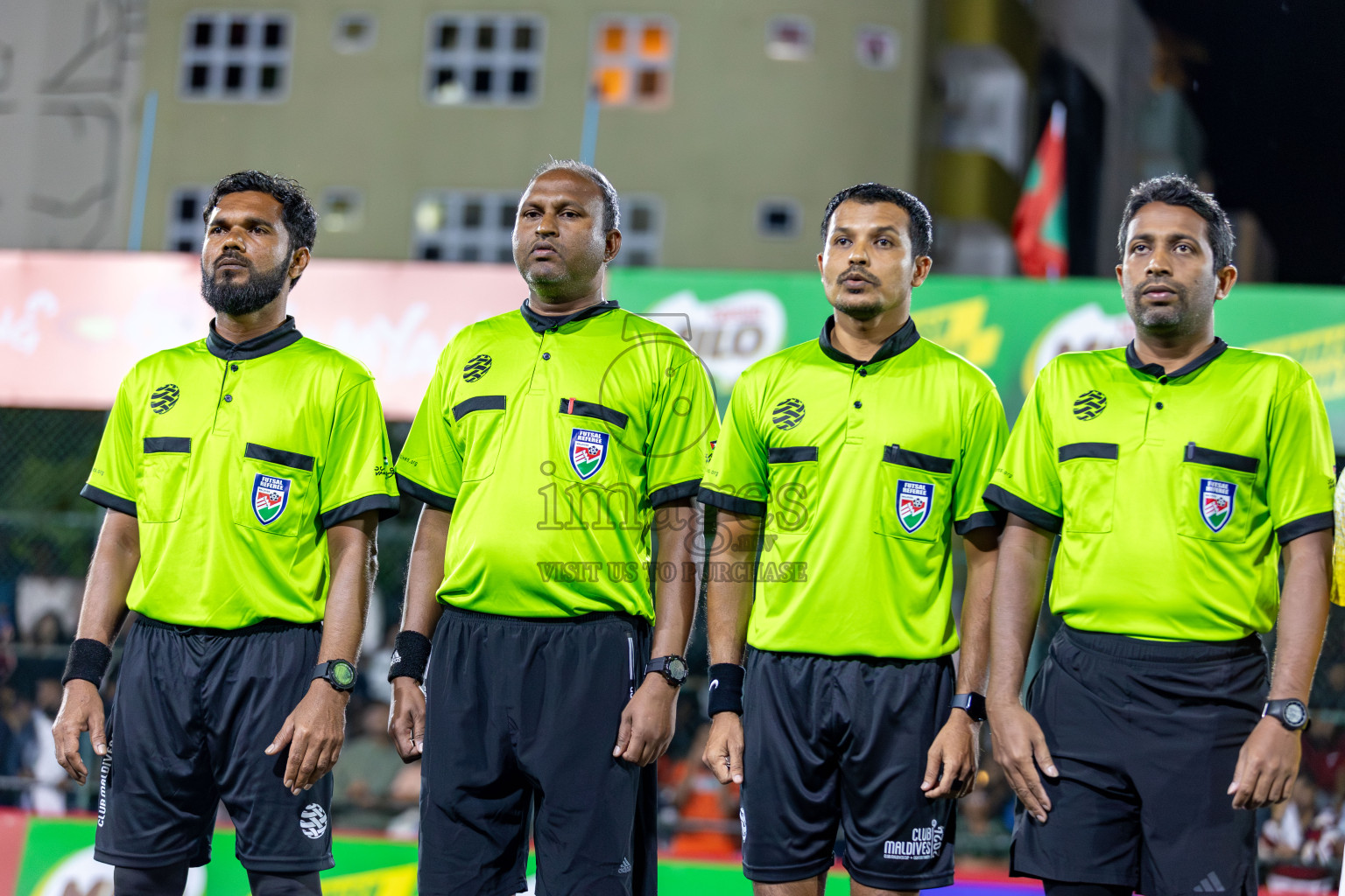 Dhiraagu vs RRC in Quarter Finals of Club Maldives Cup 2024 held in Rehendi Futsal Ground, Hulhumale', Maldives on Friday, 11th October 2024. 
Photos: Ismail Thoriq / images.mv