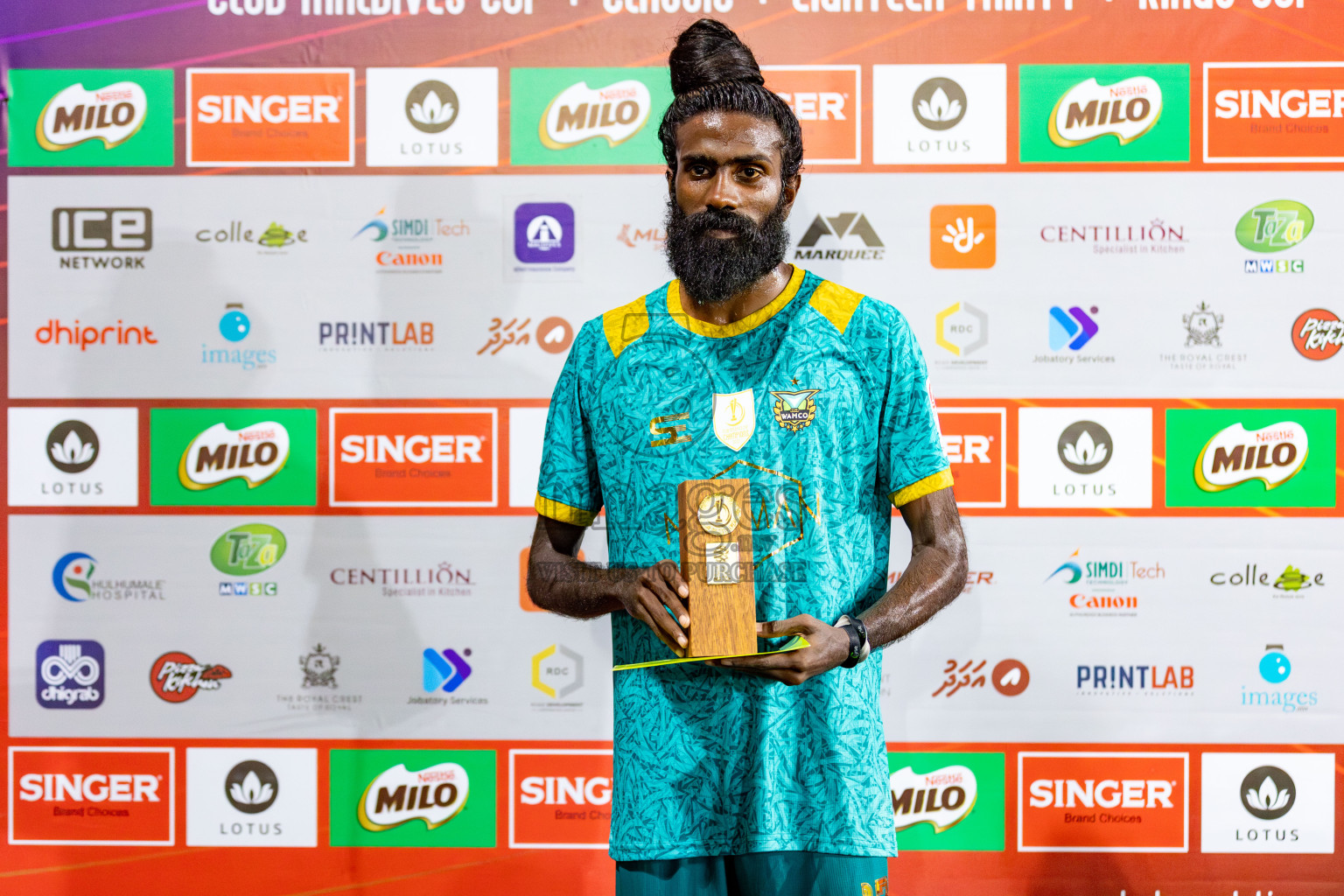 Club WAMCO vs MIBSA in Club Maldives Cup 2024 held in Rehendi Futsal Ground, Hulhumale', Maldives on Friday, 4th October 2024. 
Photos: Hassan Simah / images.mv