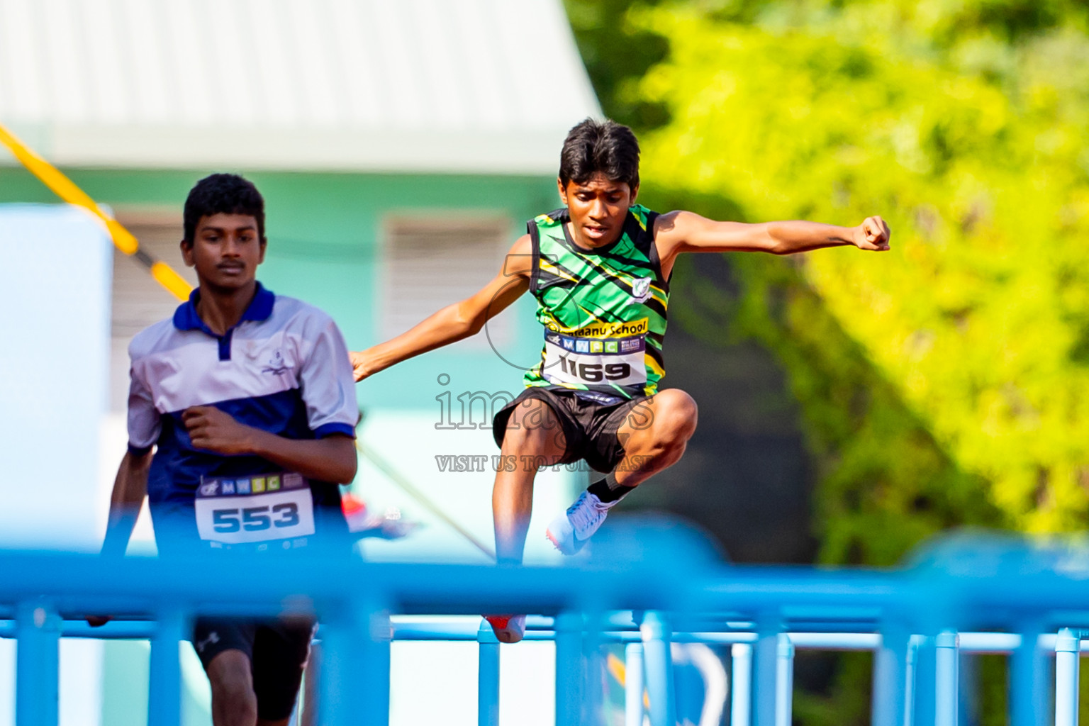 Day 4 of MWSC Interschool Athletics Championships 2024 held in Hulhumale Running Track, Hulhumale, Maldives on Tuesday, 12th November 2024. Photos by: Nausham Waheed / Images.mv