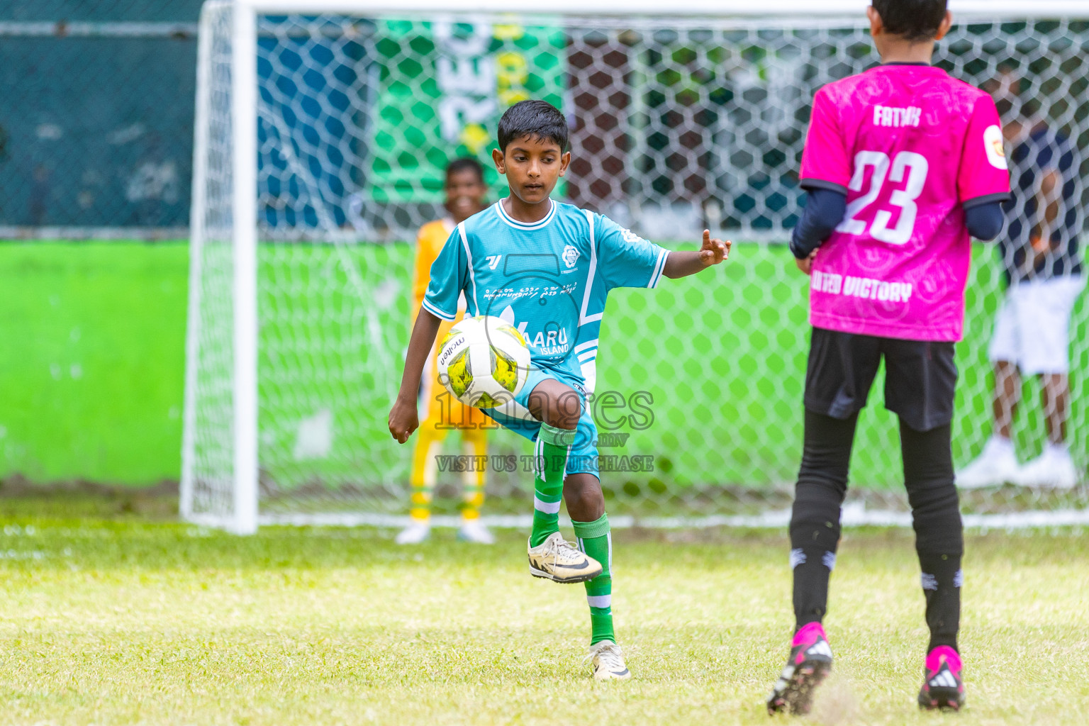 Day 2 of MILO Academy Championship 2025 (U-12) was held at Henveiru Stadium in Male', Maldives on Friday, 2nd May 2025. Photos: Mohamed Mahfooz Moosa / images.mv