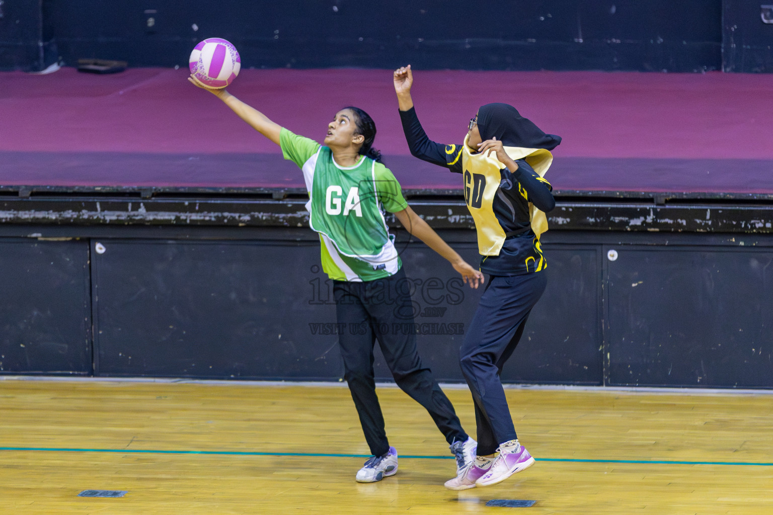 Day 14 of 26th Inter-School Netball Tournament 2025 was held in Social Center Indoor Hall on Tuesday, 4th November 2025. Photos: Areef Adam / images.mv