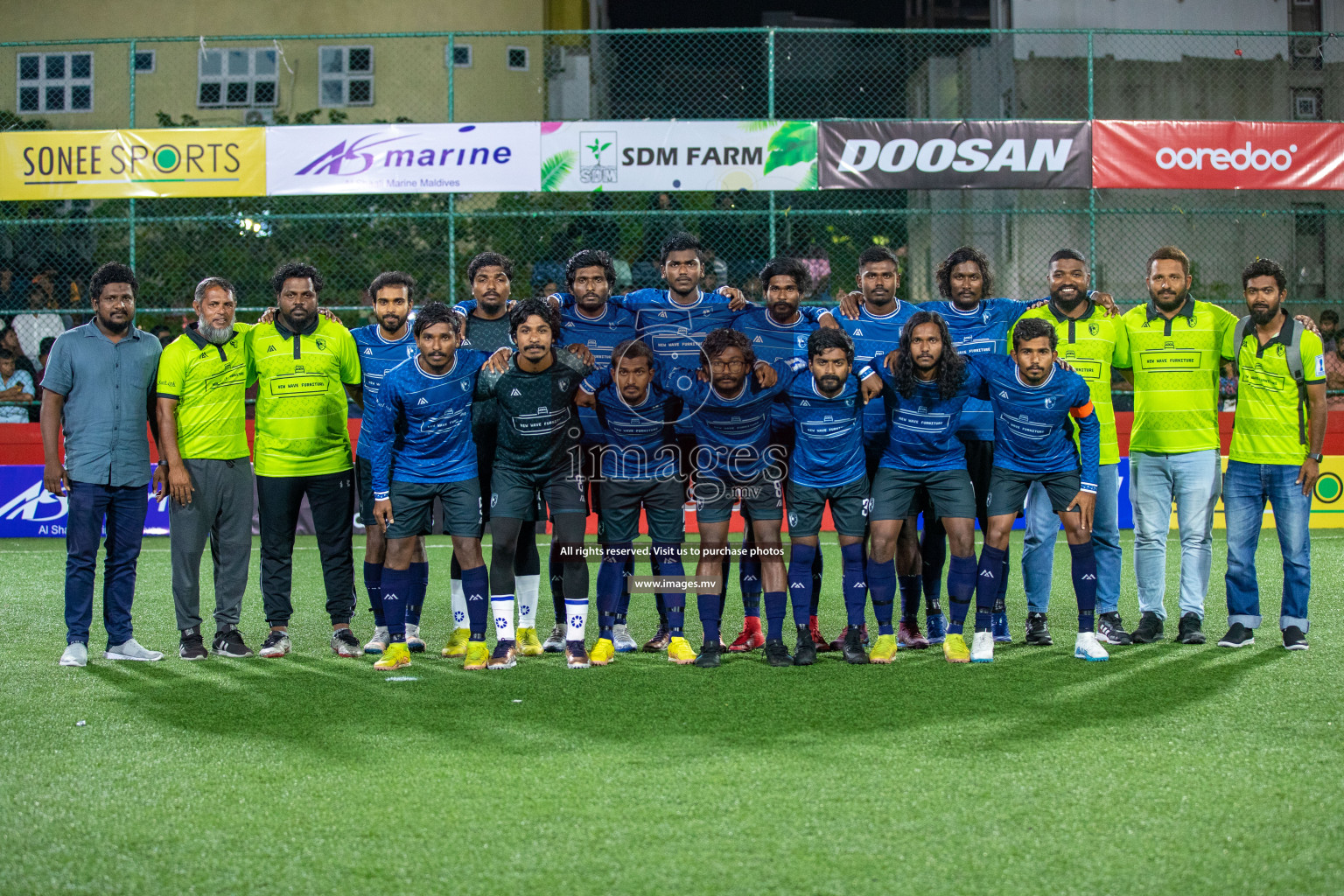 Opening of Sonee Sports Golden Futsal Challenge 2023 held on 4th Feb 2023 in Hulhumale, Male', Maldives. Photos by Nausham Waheed