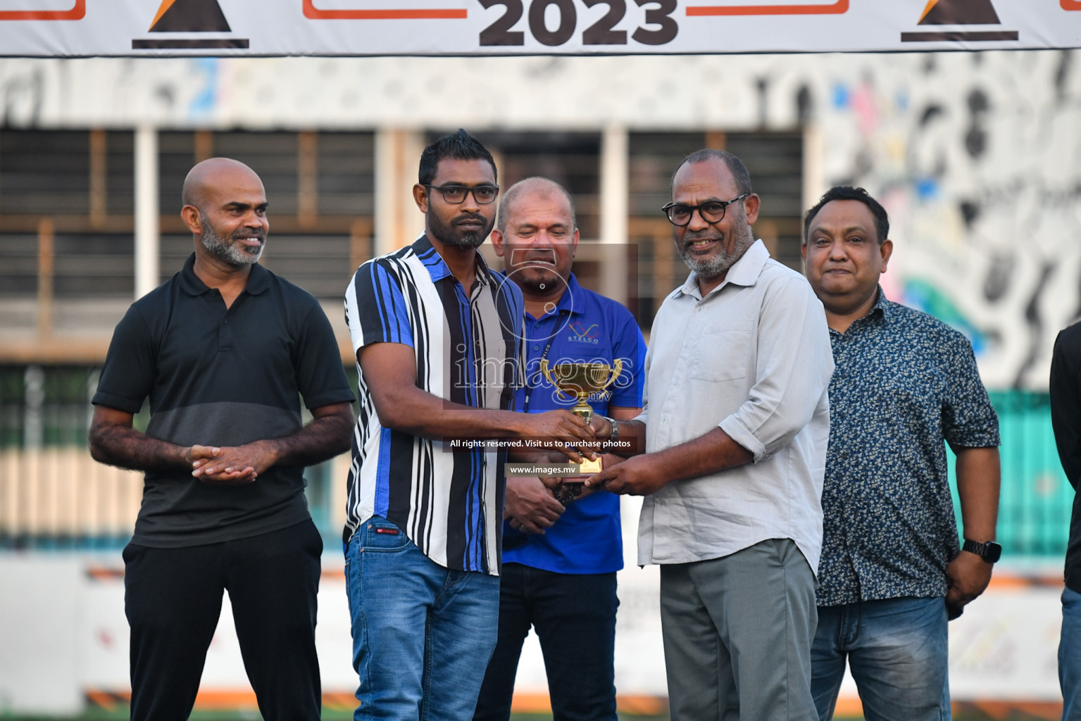 Veterans League 2023 - Final - De Grande SC vs Hulhumale Veterans held in Maafannu Football Stadium, Male', Maldives Photos: Nausham waheed/ Images.mv