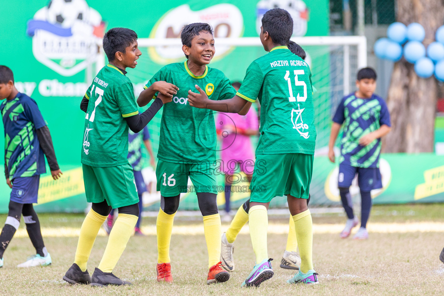 Final Day  of MILO Academy Championship 2024 - U12 was held at Henveiru Grounds in Male', Maldives on Thursday, 7th July 2024. Photos: Shuu Abdul Sattar / images.mv