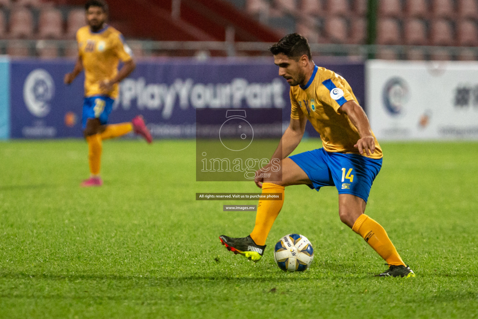 Maziya SRC vs Club Valencia in the Community Shield Match 2021/2022 on 15 December 2021 held in Male', Maldives. Photos: Hassan Simah / images.mv