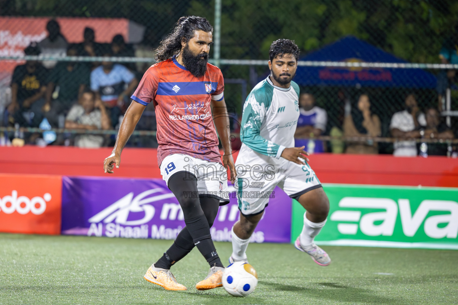 HDh Nellaidhoo vs HDh Kumundhoo in Day 1 of Golden Futsal Challenge 2025 on Sunday, 5th January 2025, in Hulhumale', Maldives
Photos: Ismail Thoriq / images.mv