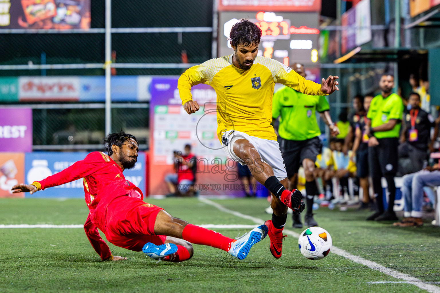 RRC vs Maldivian in Club Maldives Cup 2024 held in Rehendi Futsal Ground, Hulhumale', Maldives on Tuesday, 25th September 2024. Photos: Nausham Waheed/ images.mv