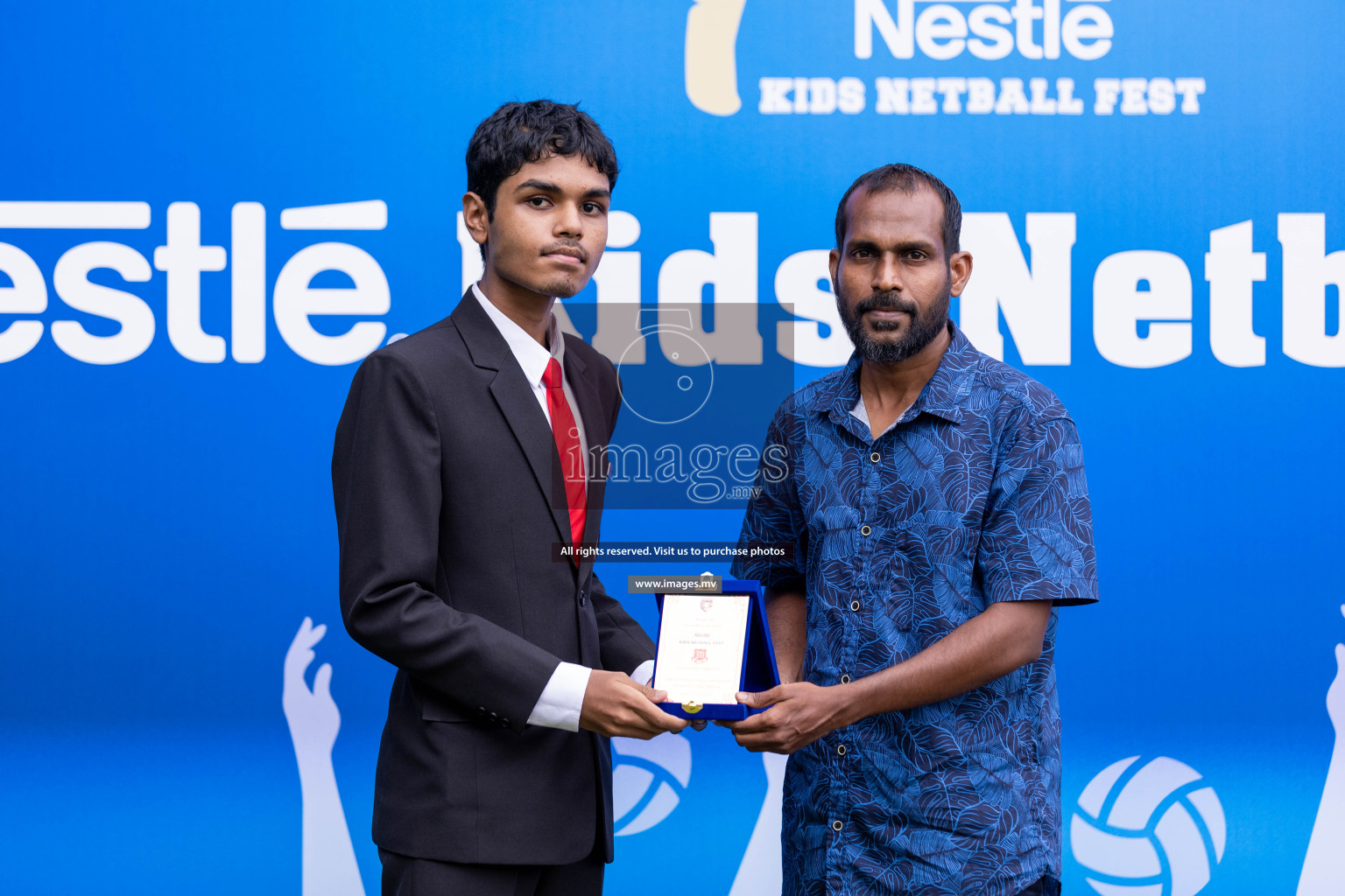 Day 2 of Nestle' Kids Netball Fiesta 2023 held in Henveyru Stadium, Male', Maldives on Thursday, 1st December 2023. Photos by Nausham Waheed / Images.mv