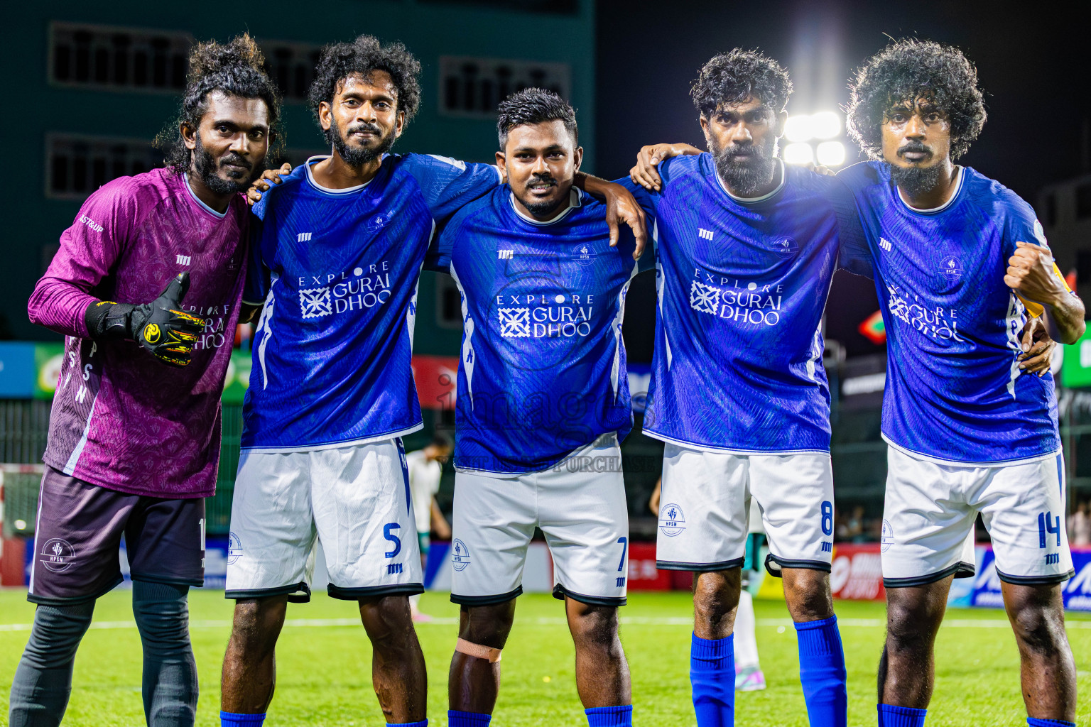 HPSN vs Club DJA in Quater Finals of Club Maldives Cup Classic 2025 was held in Rehendi Futsal Ground, Hulhumale', Maldives on Saturday, 27th September 2025. Photos: Areef Adam / images.mv