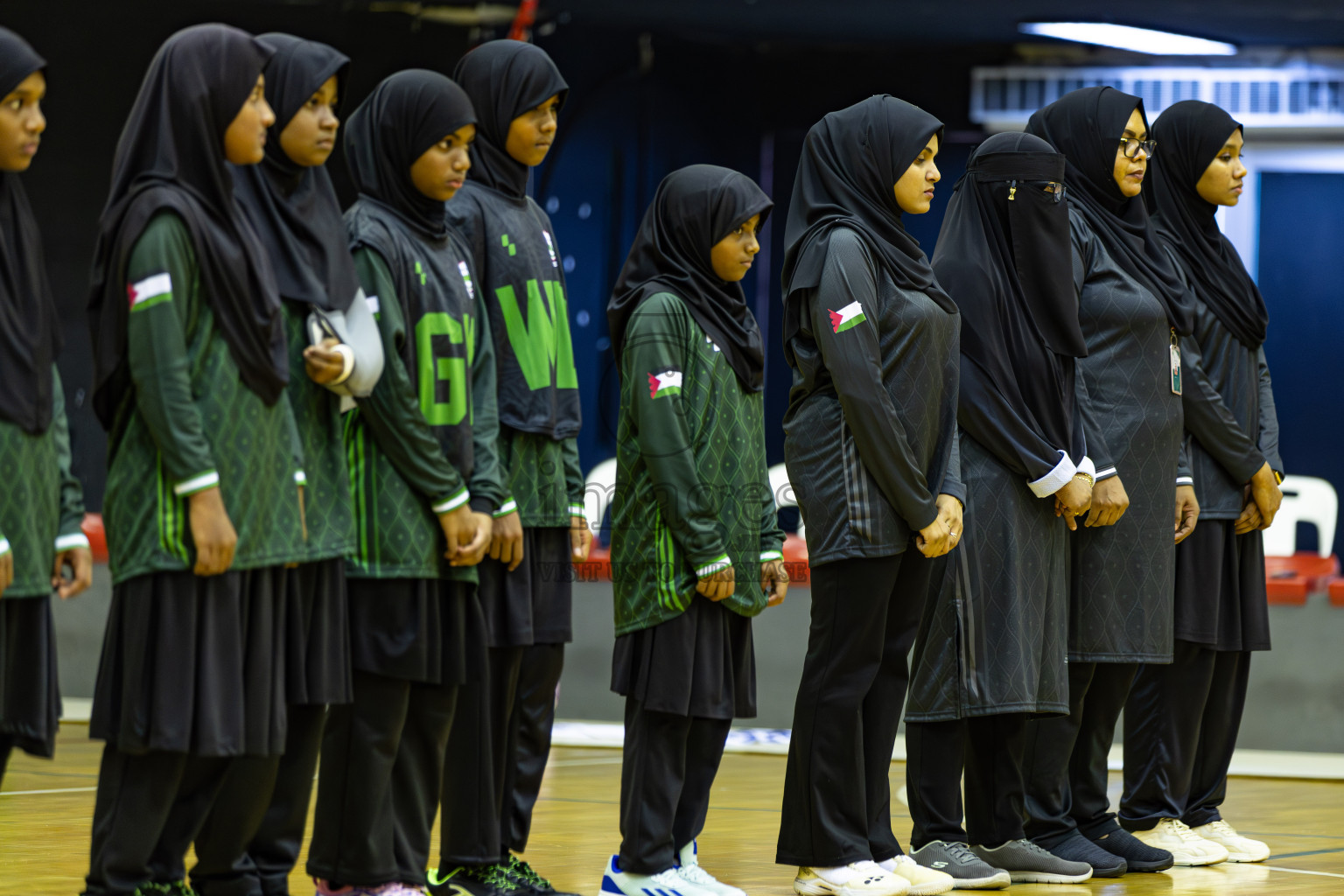 Day 1 of Inter-School Netball Tournament 2025 was held in Social Center Indoor Hall on Saturday, 18th October 2025. Photos: Areef Adam / images.mv