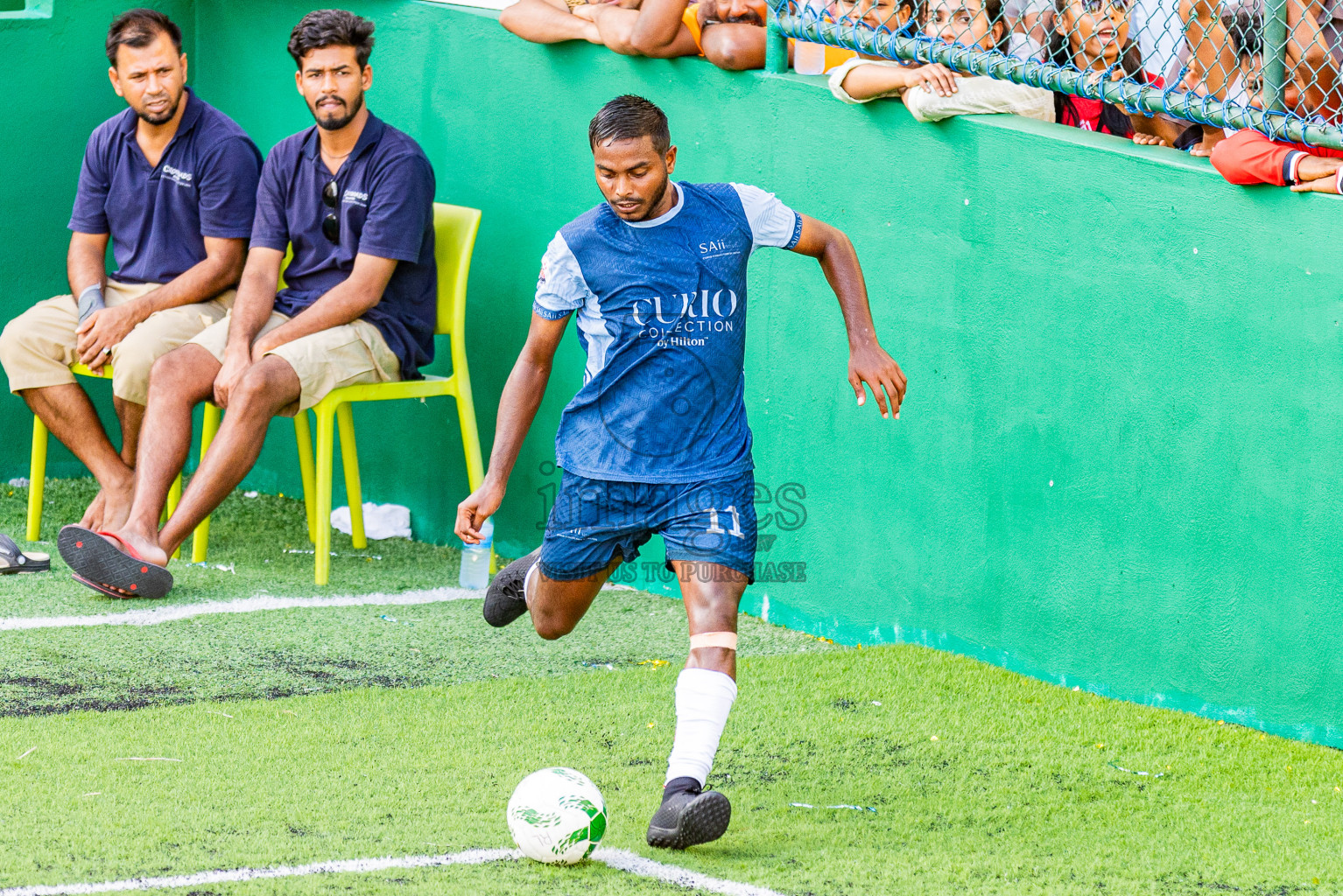 Waldorf Astoria vs SAII Lagoon in Finals of Resort League 2025 (South Male Zone) was held on Sunday, 19th October 2025 in Crossroads's Maldives, Photos: Areef Adam / images.mv