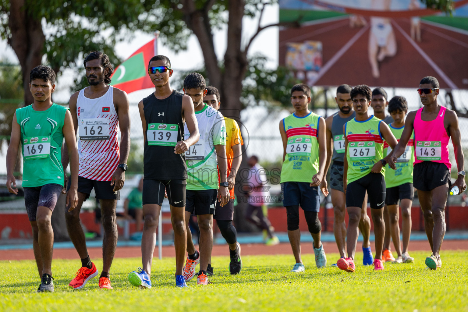 Day 2 of 33rd National Athletics Championship was held in Ekuveni Track at Male', Maldives on Friday, 6th September 2024.
Photos: Ismail Thoriq  / images.mv