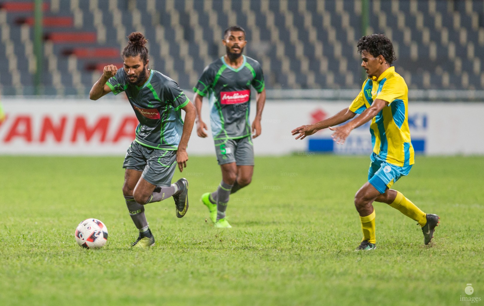 Greenstreet vs Club Valencia in the second round of STO Male League. Male', Maldives. Saturday 24 June 2017. (Images.mv Photo/ Abdulla Abeedh).