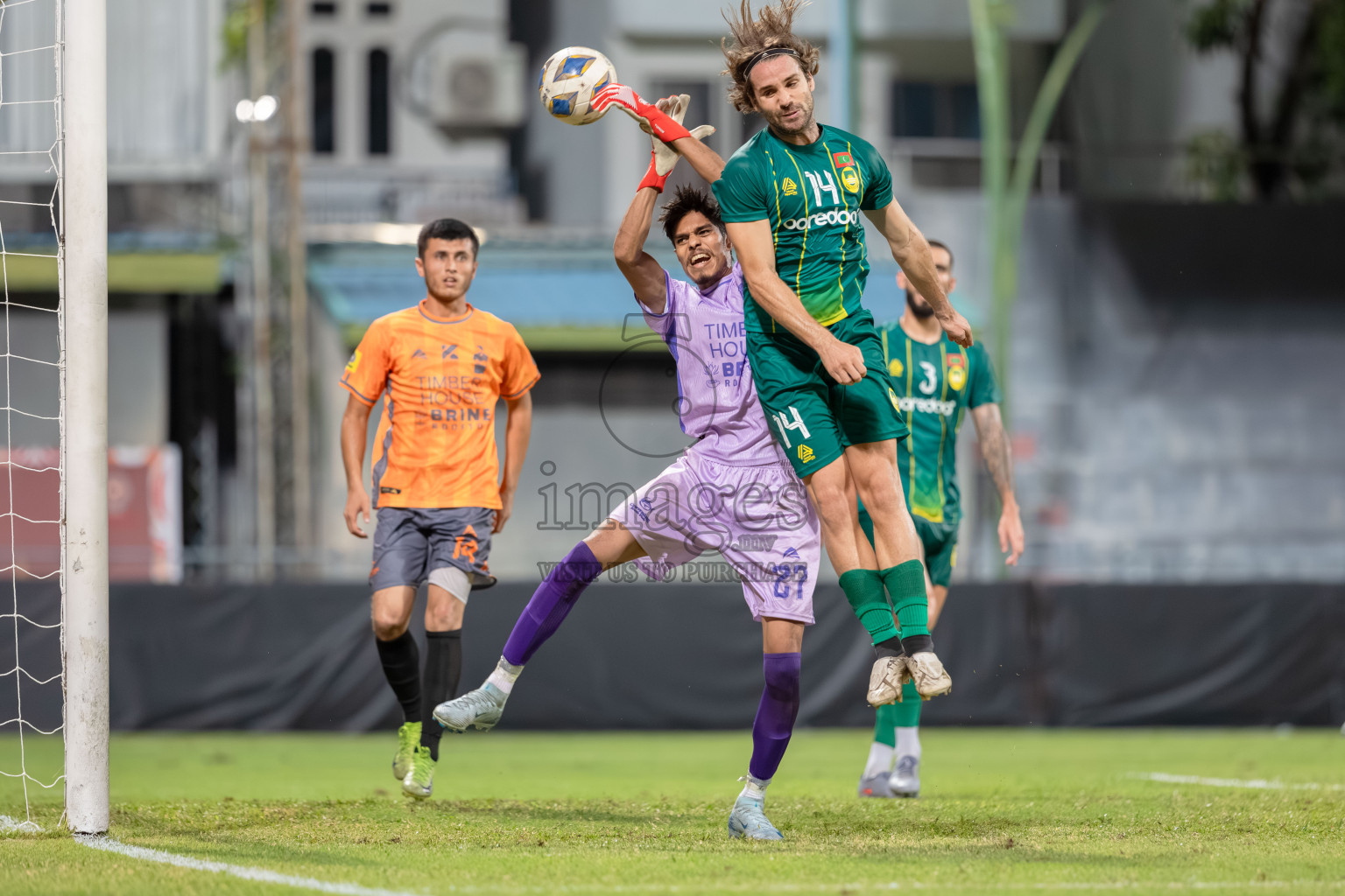 Charity Shield Match between Maziya Sports and Recreation Club and Club Eagles held in National Football Stadium, Male', Maldives Photos: Abdulla Abeedh / Images.mv