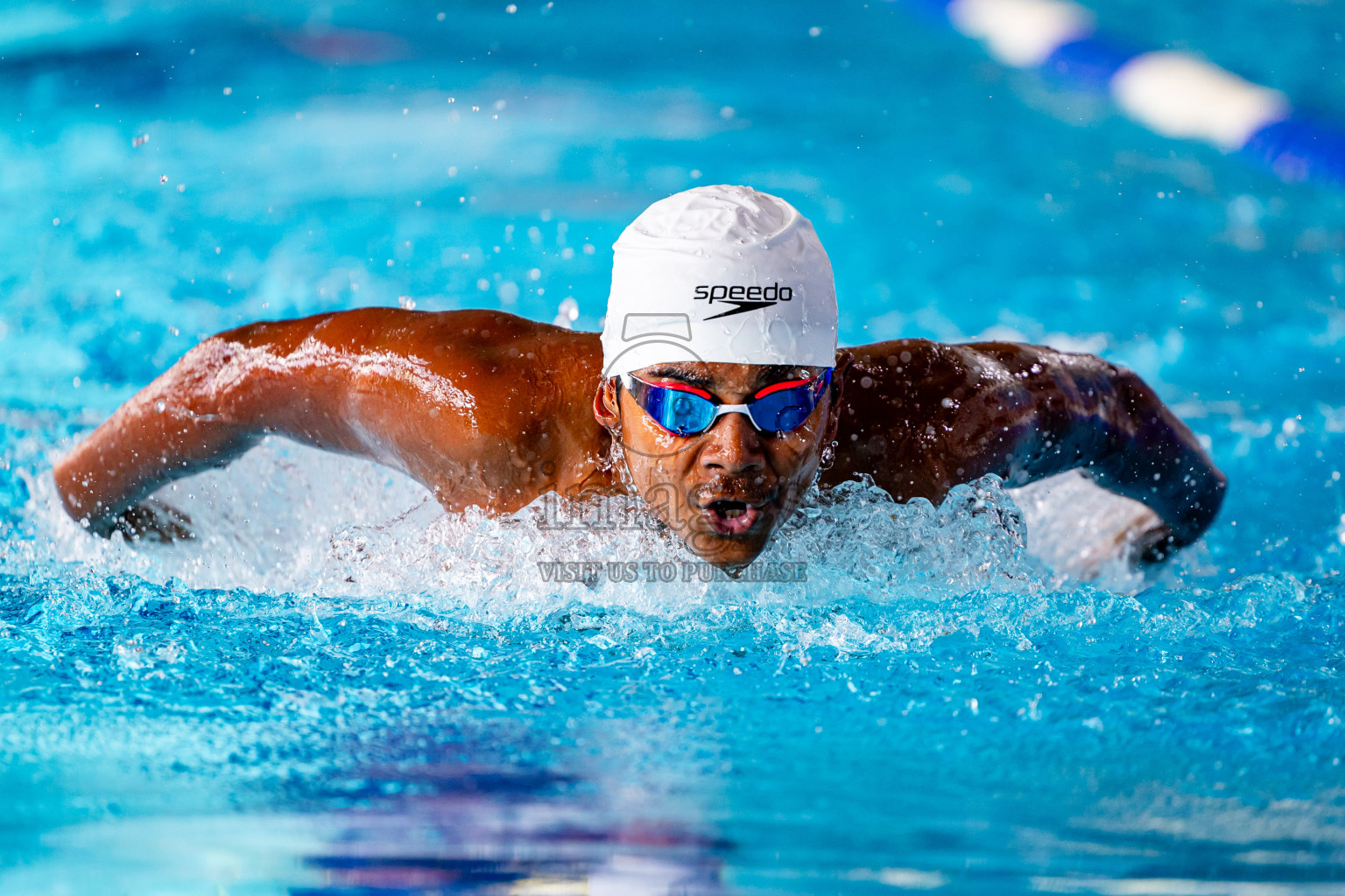 Day 2 of National Swimming Competition 2024 held in Hulhumale', Maldives on Saturday, 14th December 2024. Photos: Nausham Waheed / images.mv