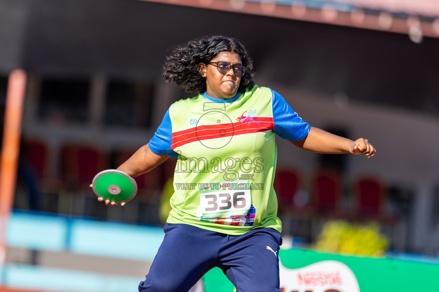 Day 1 of 12th Milo Association Championships was held in Ekuveni Track at Male', Maldives on Thursday, 24th April 2025. Photos: Ismail Thoriq / images.mv