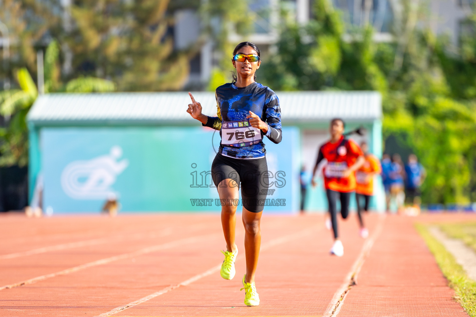 Day 4 of MWSC Interschool Athletics Championships 2024 held in Hulhumale Running Track, Hulhumale, Maldives on Tuesday, 12th November 2024. Photos by: Raaif Yoosuf / Images.mv