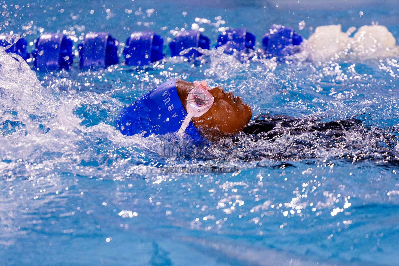 Day 1 of BML 5th National Swimming Kids Festival 2024 held in Hulhumale', Maldives on Monday, 18th November 2024. Photos: Nausham Waheed / images.mv