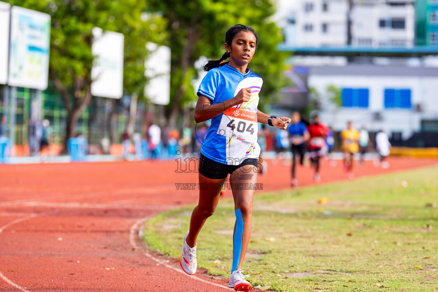Day 5 of Inter-school Athletics Championship 2025 held in Ekuveni Synthetic Track, Male', Maldives on Saturday, 11th October 2025. Photos by: Nausham Waheed / Images.mv