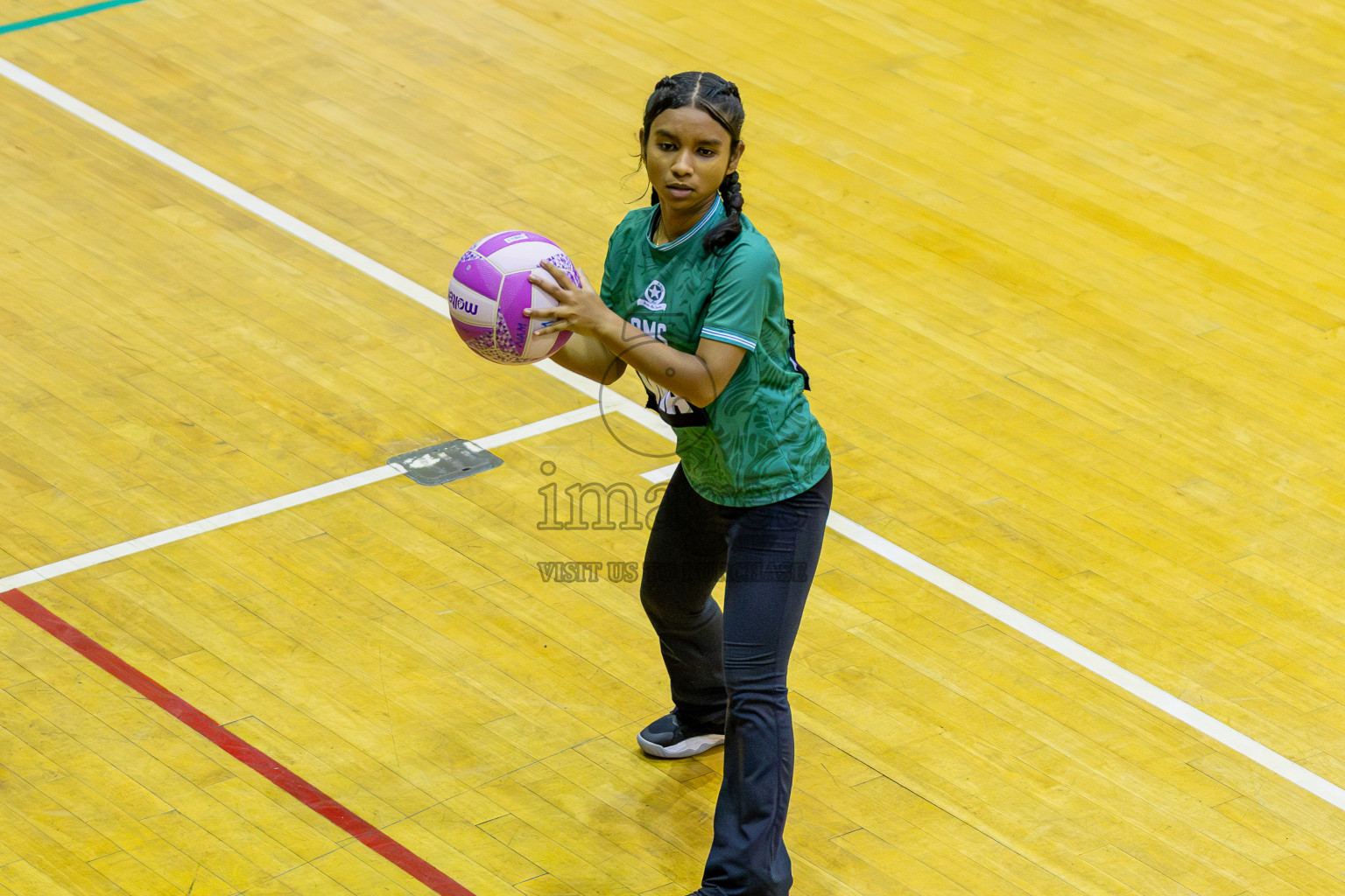Day 9 of 26th Inter-School Netball Tournament 2025 was held in Social Center Indoor Hall on Sunday, 27th October 2025. Photos: Areef Adam / images.mv