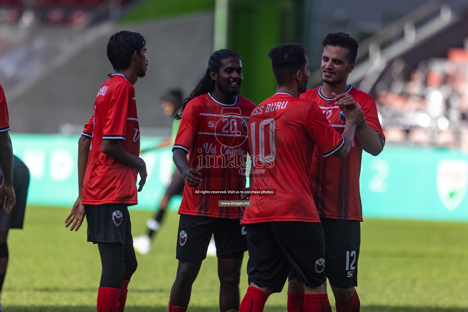 Biss Buru Sports vs JJ Sports Club  in 2nd Division 2022 on 14th July 2022, held in National Football Stadium, Male', Maldives Photos: Hassan Simah / Images.mv