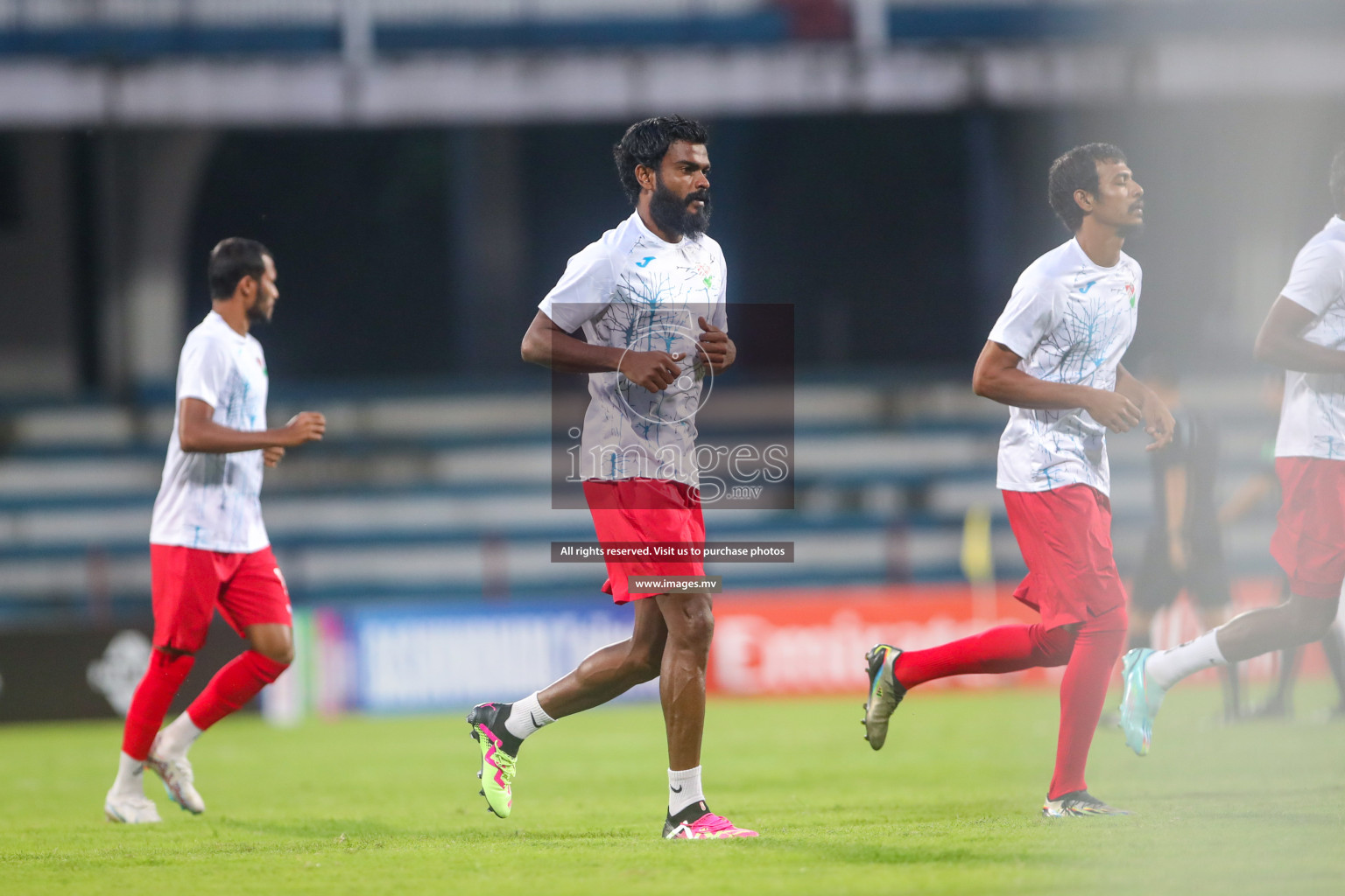 Maldives vs Bhutan in SAFF Championship 2023 held in Sree Kanteerava Stadium, Bengaluru, India, on Wednesday, 22nd June 2023. Photos: Nausham Waheed / images.mv